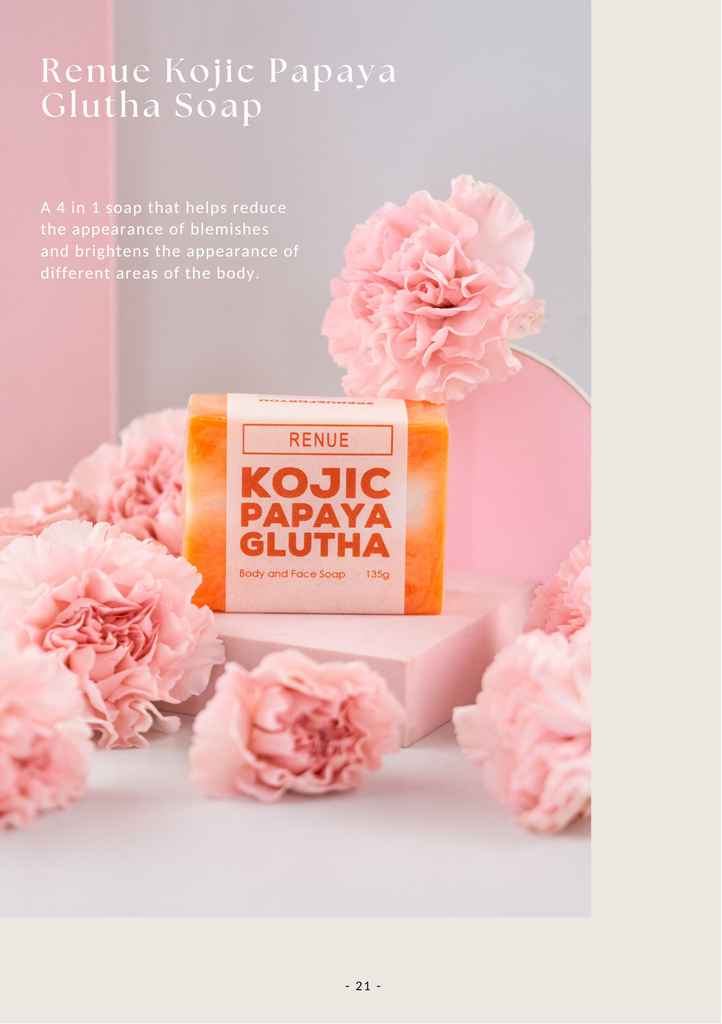 Kojic Papaya Glutha Soap