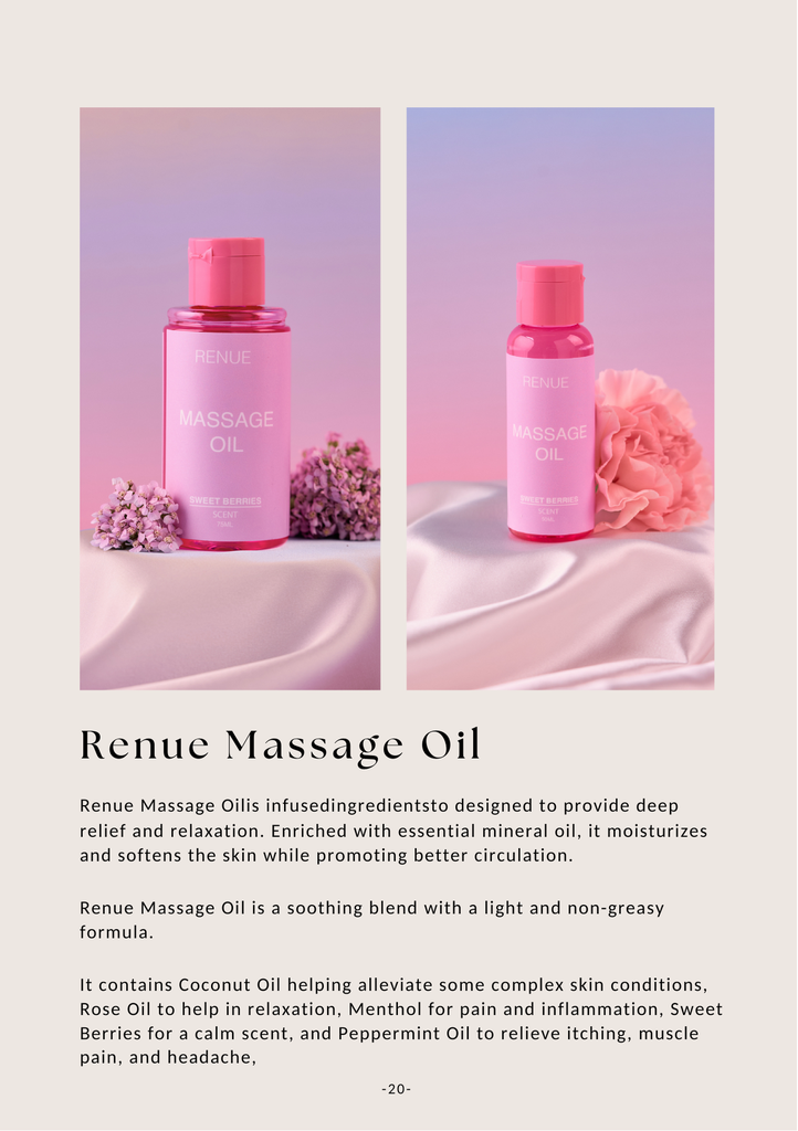 Renue Massage Oil
